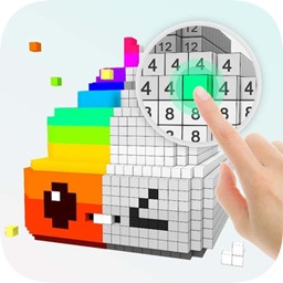 數(shù)字填色畫像