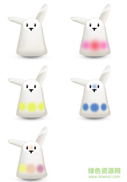 可愛小兔子卡通圖片