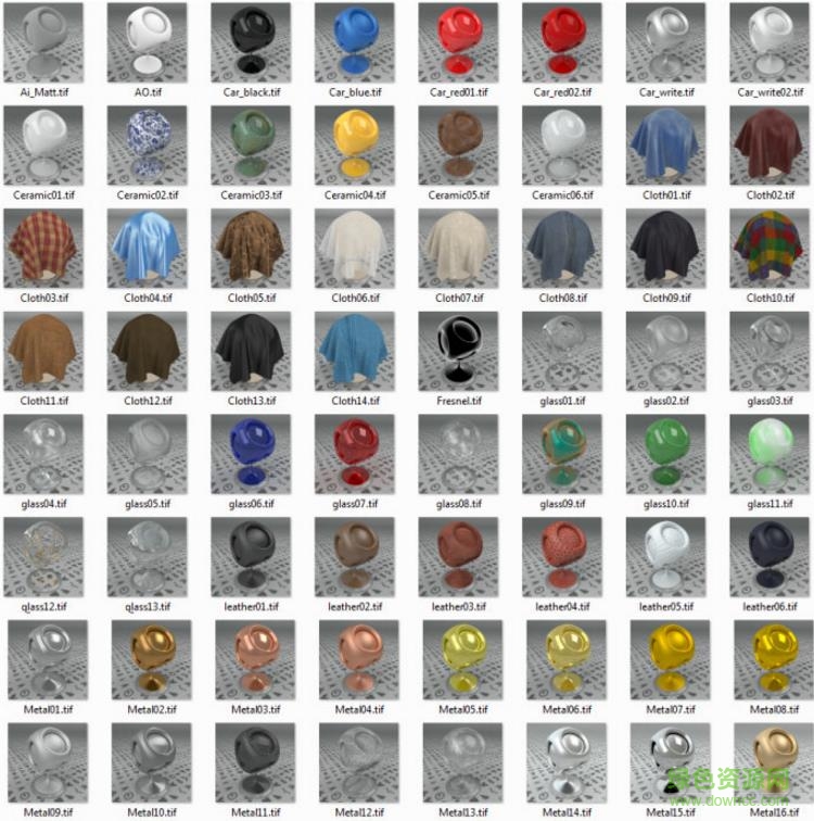 arnold 材質(zhì)球