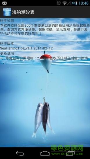 海釣潮汐表apk v1.1 安卓版 0