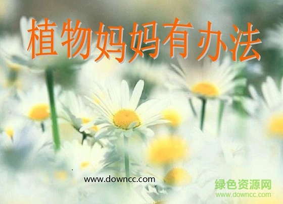 植物媽媽有辦法件ppt課件