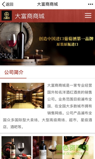 大富商商城 v0.0.5 安卓版 0
