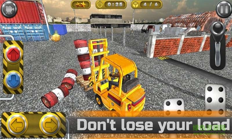 貨運(yùn)叉車模擬器手機(jī)版(police car lifter wrong parking game) v1.0 安卓版 1