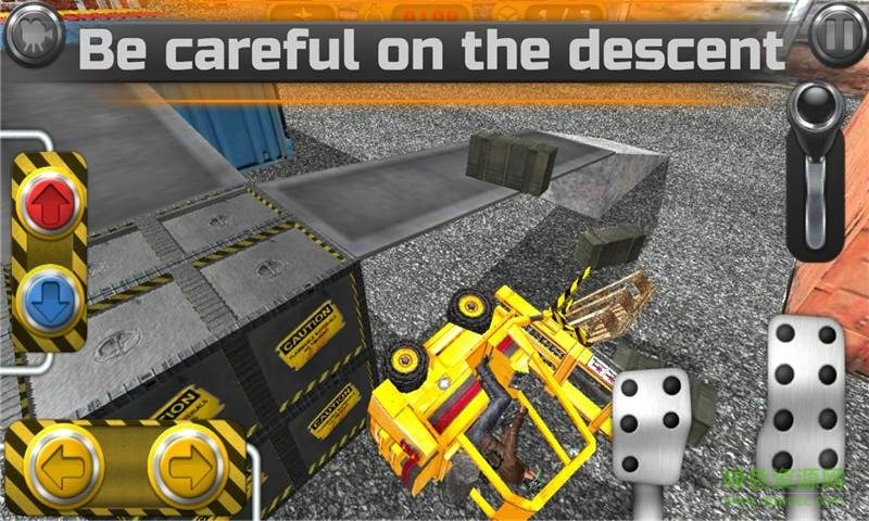 貨運(yùn)叉車模擬器手機(jī)版(police car lifter wrong parking game) v1.0 安卓版 3