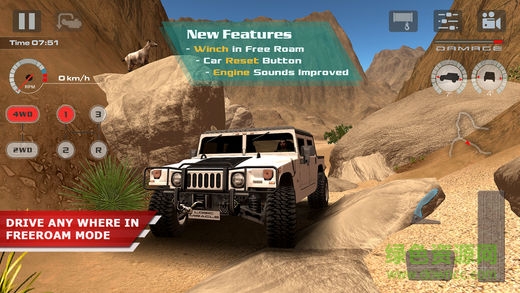 越野驅(qū)動沙漠正式版(OffRoad Drive Desert) v1.0 安卓無限金幣版 2