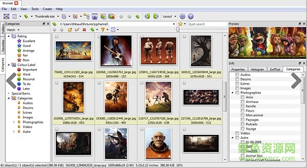 XnViewMP for mac漢化版 v1.71 綠色簡體中文版 0