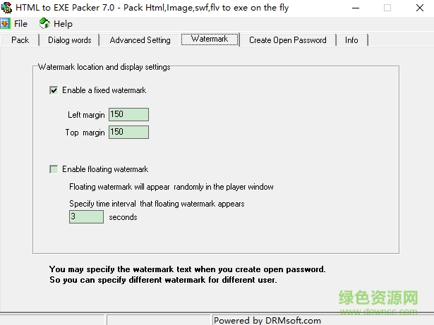 html打包成exe工具(HTML TO EXE PACKER) v7.0 綠色版 0