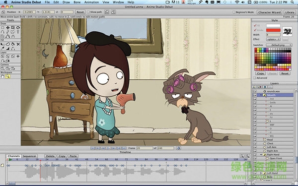 Anime Studio pro mac漢化 v11.2.2 綠色免費(fèi)版 1