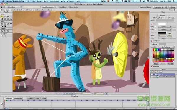 Anime Studio漢化for mac