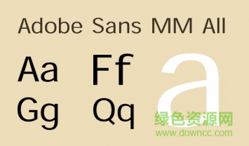 adobe sans mm.ttf