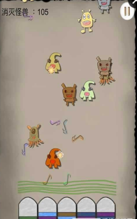 音符大戰(zhàn)小怪獸游戲