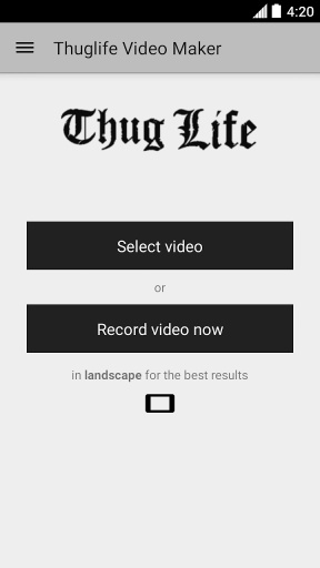 Thuglife Video Maker軟件漢化版 v2.3.1 安卓中文版 0