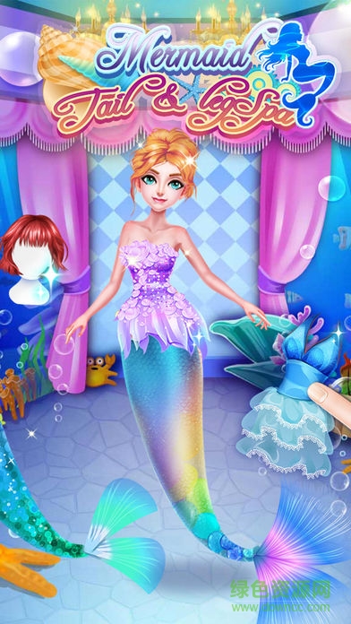 美人魚(yú)公主奇幻蛻變游戲(Mermaid Tail & Leg Spa) v1.0.1 安卓版 2