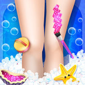 美人魚公主奇幻蛻變游戲(Mermaid Tail & Leg Spa)