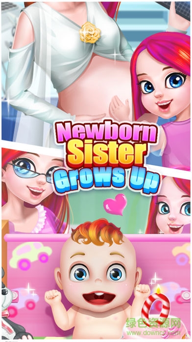 新生妹妹成長記游戲(Newborn Sister Grow Up) v1.0.5 安卓版 0