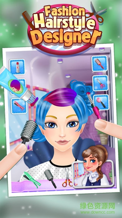 時(shí)尚發(fā)型設(shè)計(jì)游戲(Hairstyle Designer) v1.0.6 安卓版 1