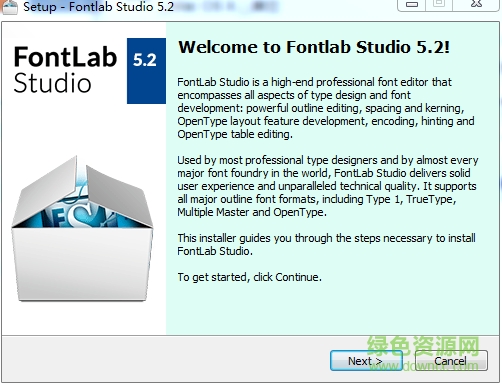 fontlab studio漢化修改版 v5.4 安裝版 0