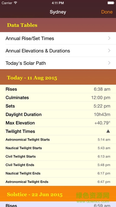 sun seeker漢化版app v5.5.2 安卓版 3