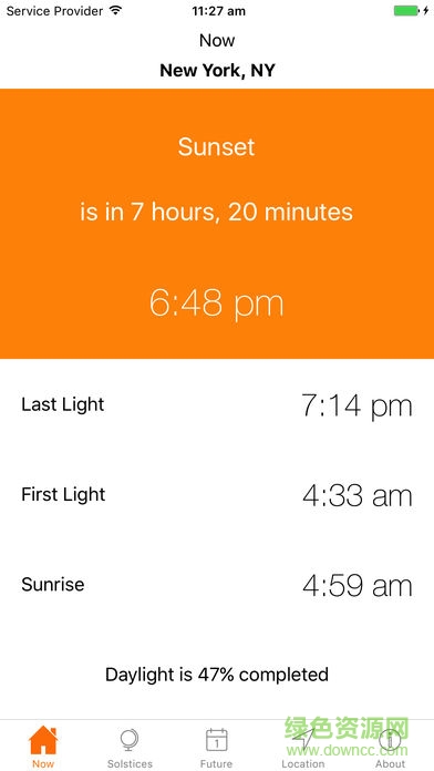 太陽(yáng)日出日落軟件 v1.12 安卓版 0