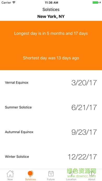 太陽(yáng)日出日落軟件 v1.12 安卓版 1