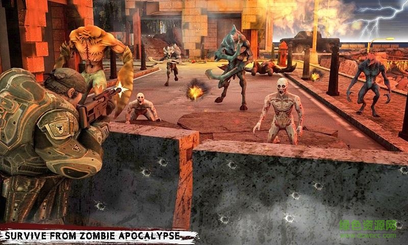 僵尸射擊：城市生存中文版 v1 安卓漢化版 0