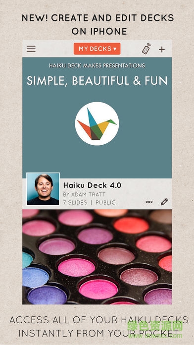 haiku deck v1.0 安卓版 1