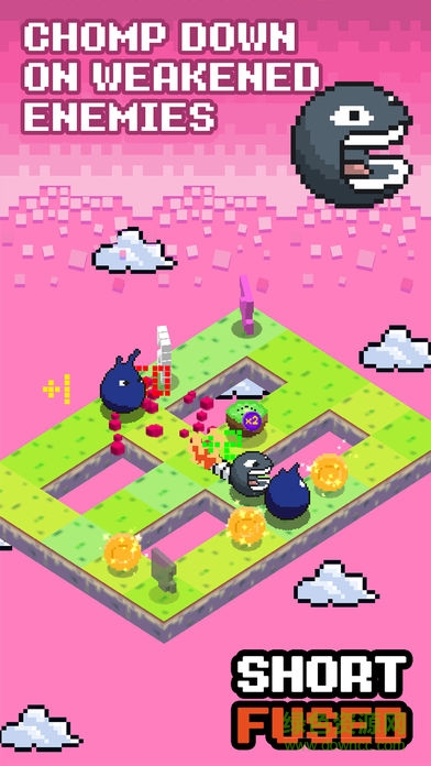 像素貪吃中文(Short Fused) v1.0 安卓無限金幣版 1