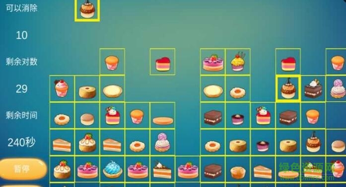 蛋糕連連看游戲