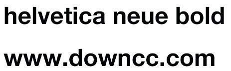 helveticaneue-boldcond字體