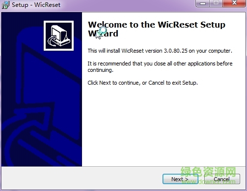 愛普生墨量恢復(fù)軟件(wicreset) v3.80 中文版 0