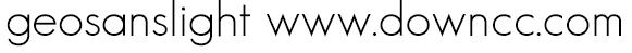 geosanslight