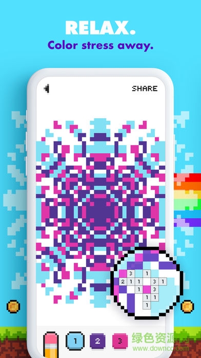 unicorn數(shù)字填色游戲 v2.1.1 安卓版 0