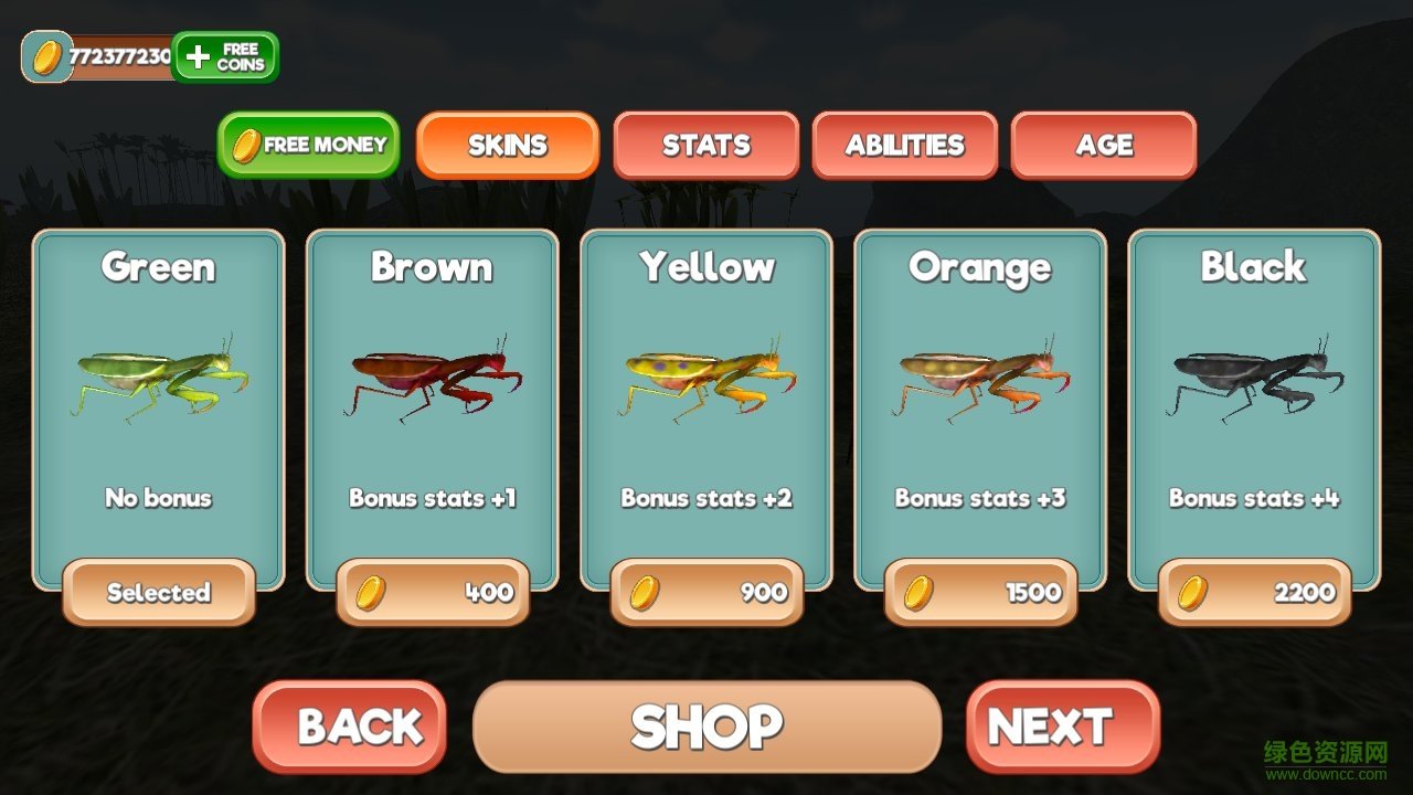 螳螂模擬器游戲 v1.0.0 安卓版 1