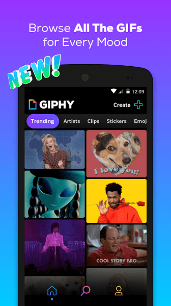 GIPHY Stickers動(dòng)圖應(yīng)用 v1.0.2 安卓版 1