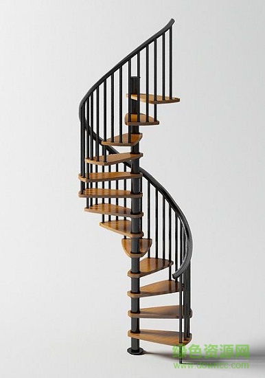 旋轉(zhuǎn)樓梯3d模型