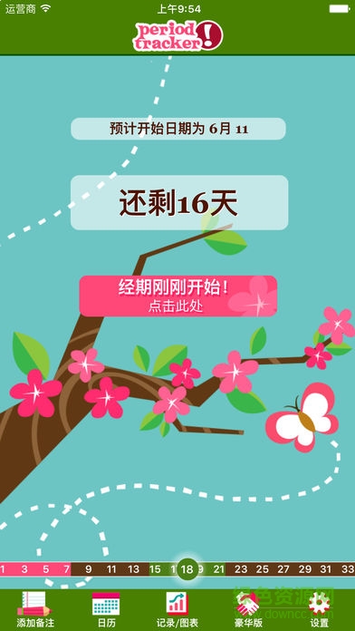 經(jīng)期跟蹤器period tracker豪華版(P Tracker) v2.6.1 安卓免費版 0