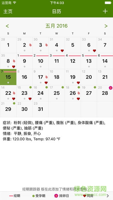 經(jīng)期跟蹤器period tracker豪華版(P Tracker) v2.6.1 安卓免費版 1