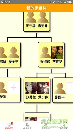 电子家谱软件 电子家谱制作软件