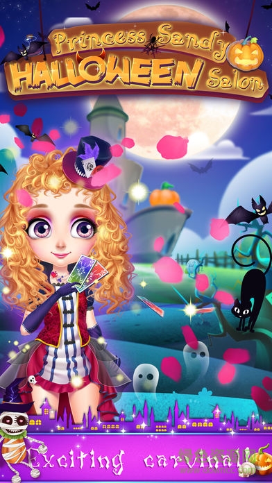 桑迪公主萬圣節(jié)狂歡夜游戲(Halloween Salon) v1.0.1 安卓版 0