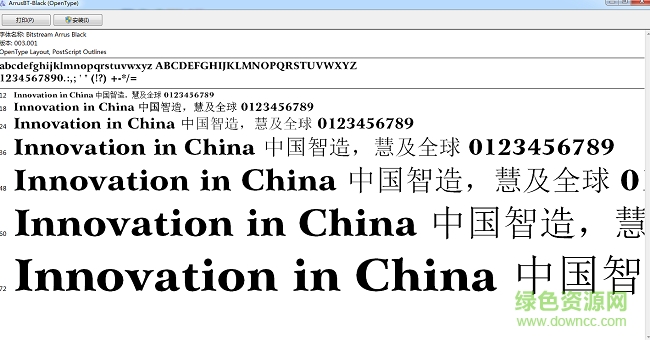 arrusbt blackitalic  0