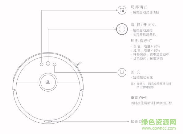 石頭掃地機(jī)器人使用說明書