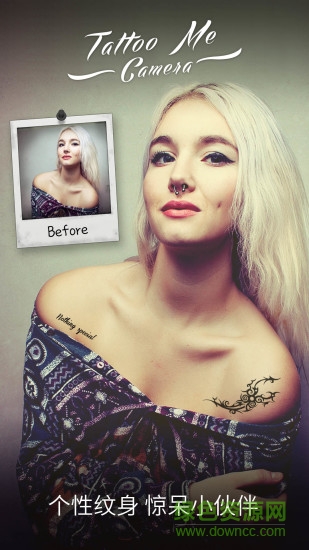 手機拍照紋身相機app