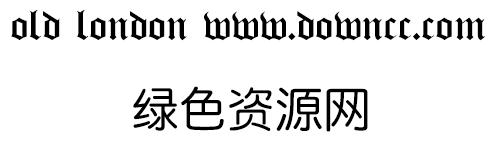 old london字體