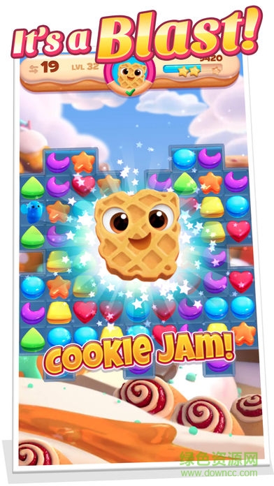 碎碎曲奇大爆炸游戲(Cookie Jam) v4.60.104 安卓版 0