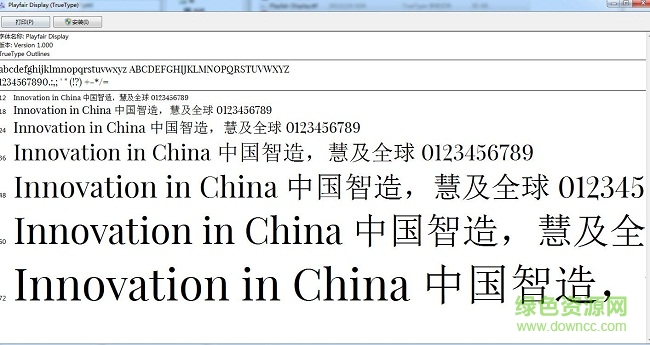 playfairdisplay 字體 bold/regular/italic 0