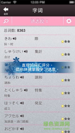 isokki日語詞匯蘋果版 v1.6.1 iphone版 0