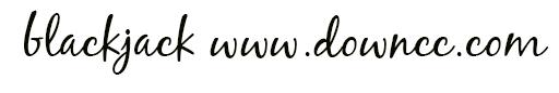 blackjackregular字體