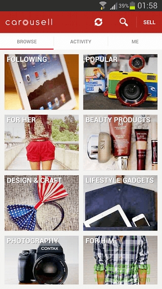 carousell中文版(旋轉拍賣) v2.46.141 手機版 0