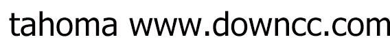 tahomattf中文字體