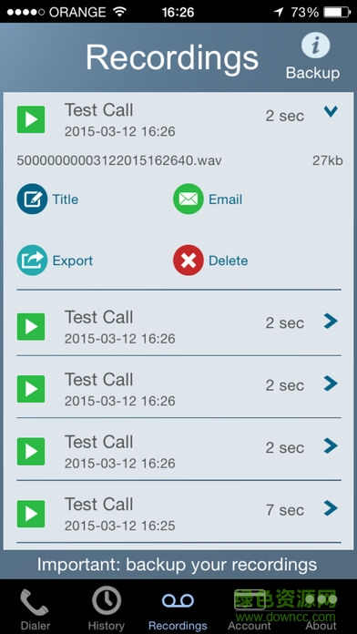 callrecorder完美ios v10.1 iphone手機(jī)版 3